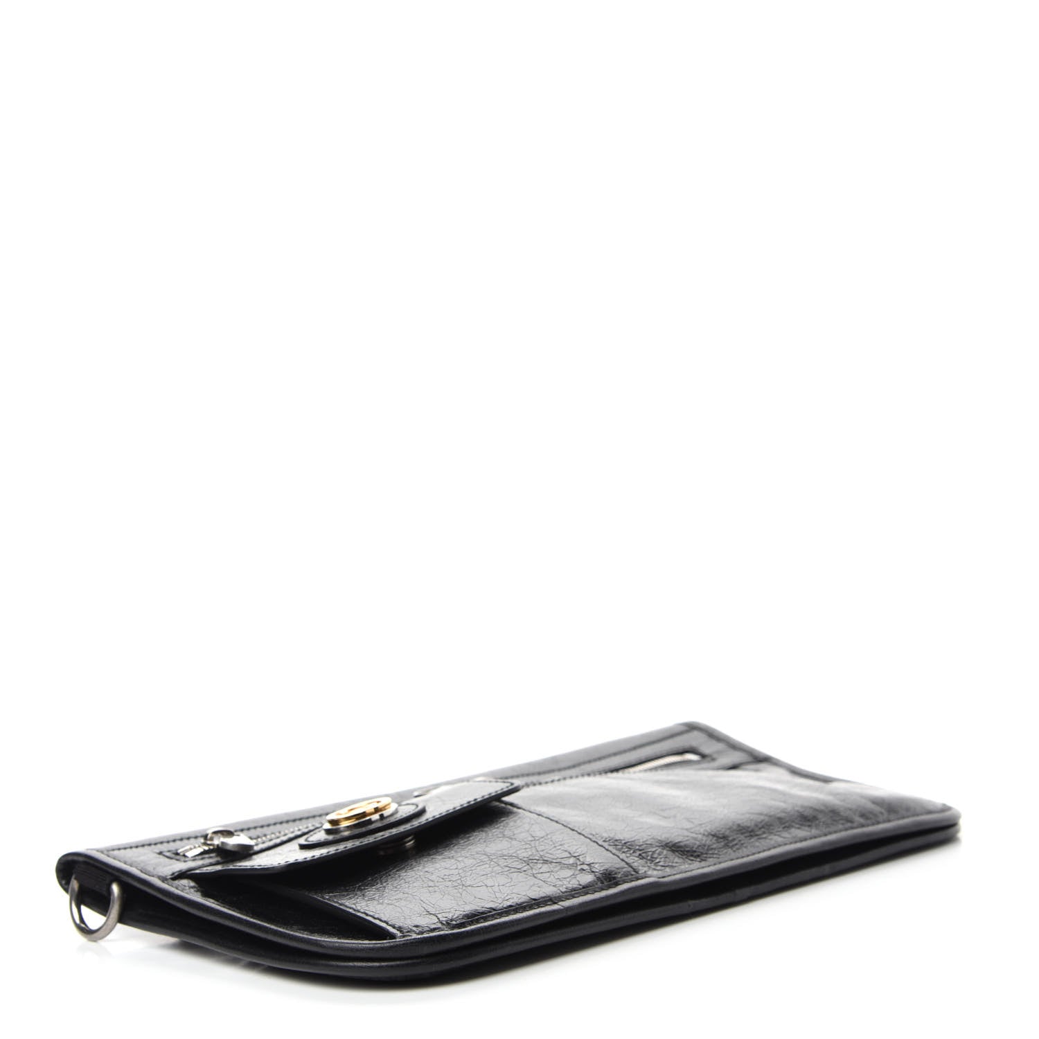 Gucci Fluffy Calfskin Morpheus Messenger Bag Black 4 of 12