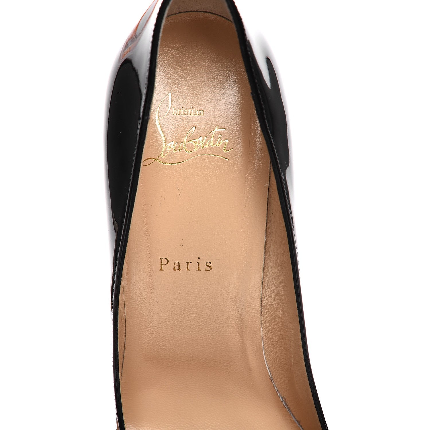Christian Louboutin Patent Pigalle Follies 100 Pumps 41 Black 7 of 8