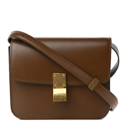 Celine Box Calfskin Teen Classic Box Flap Bag Camel 1 of 7