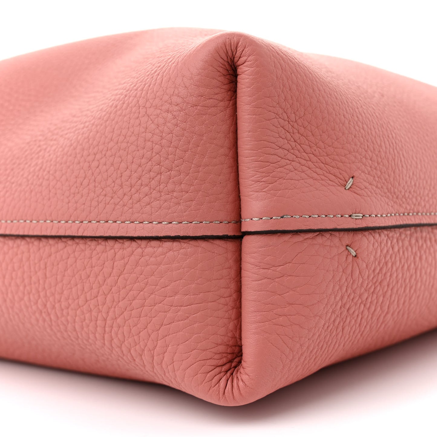Taurillon Blush Calfskin Quattro Reversible Tote TPM Blue Pink