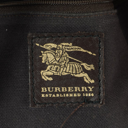 Burberry Haymarket Check Medium Walden Hobo Brown 6 of 8