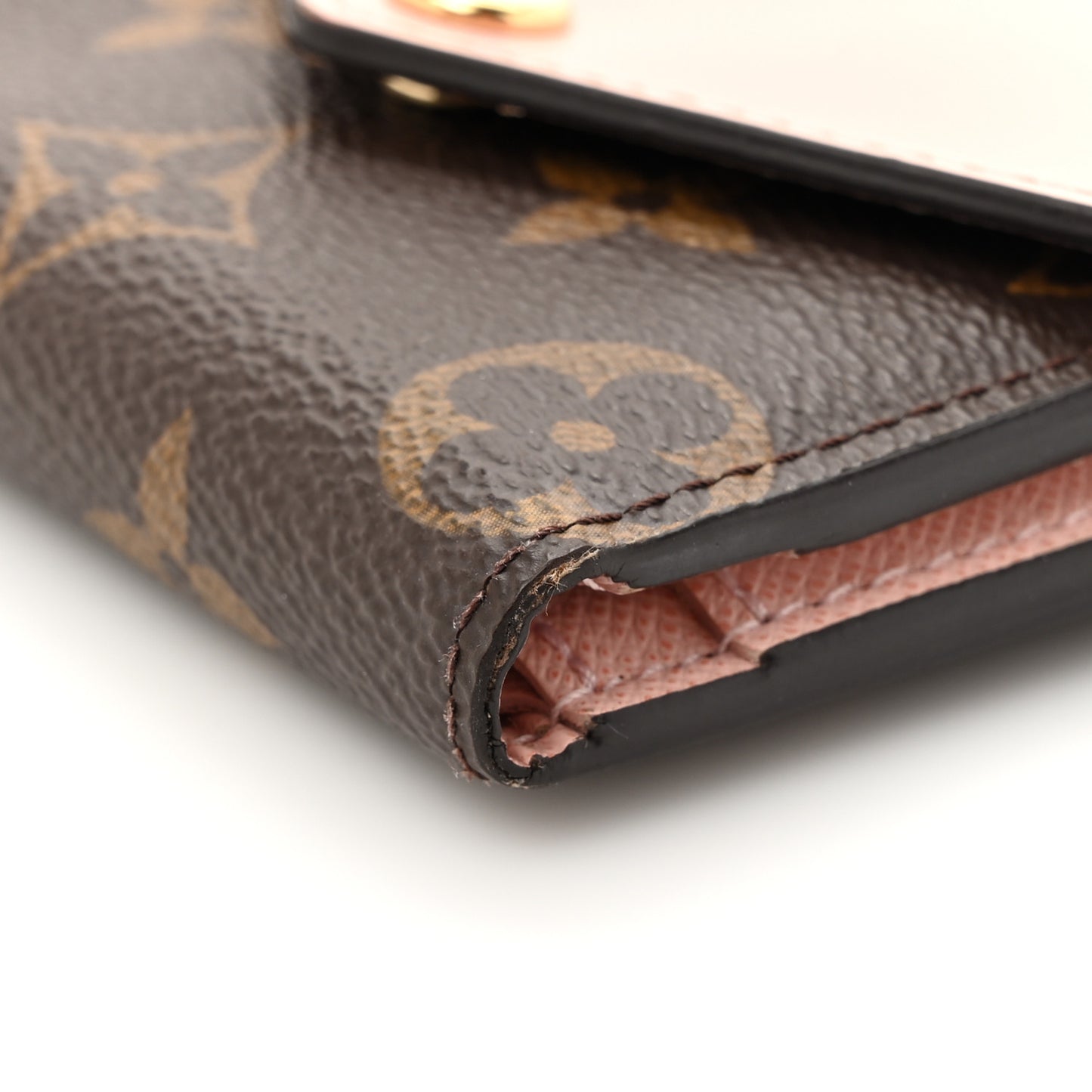 Monogram Zoe Wallet Rose Ballerine
