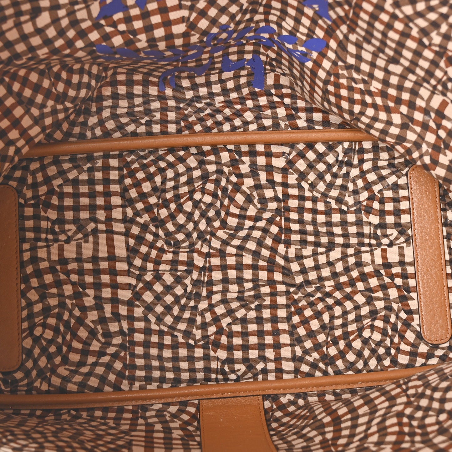 Visetos Medium Liz Reversible Shopper Tote Cognac
