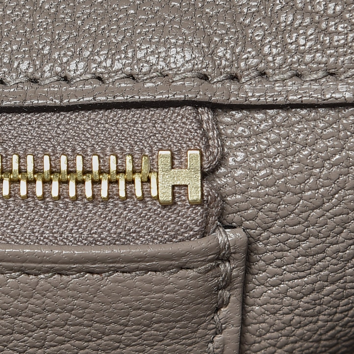 Togo Birkin 35 Gris Asphalte