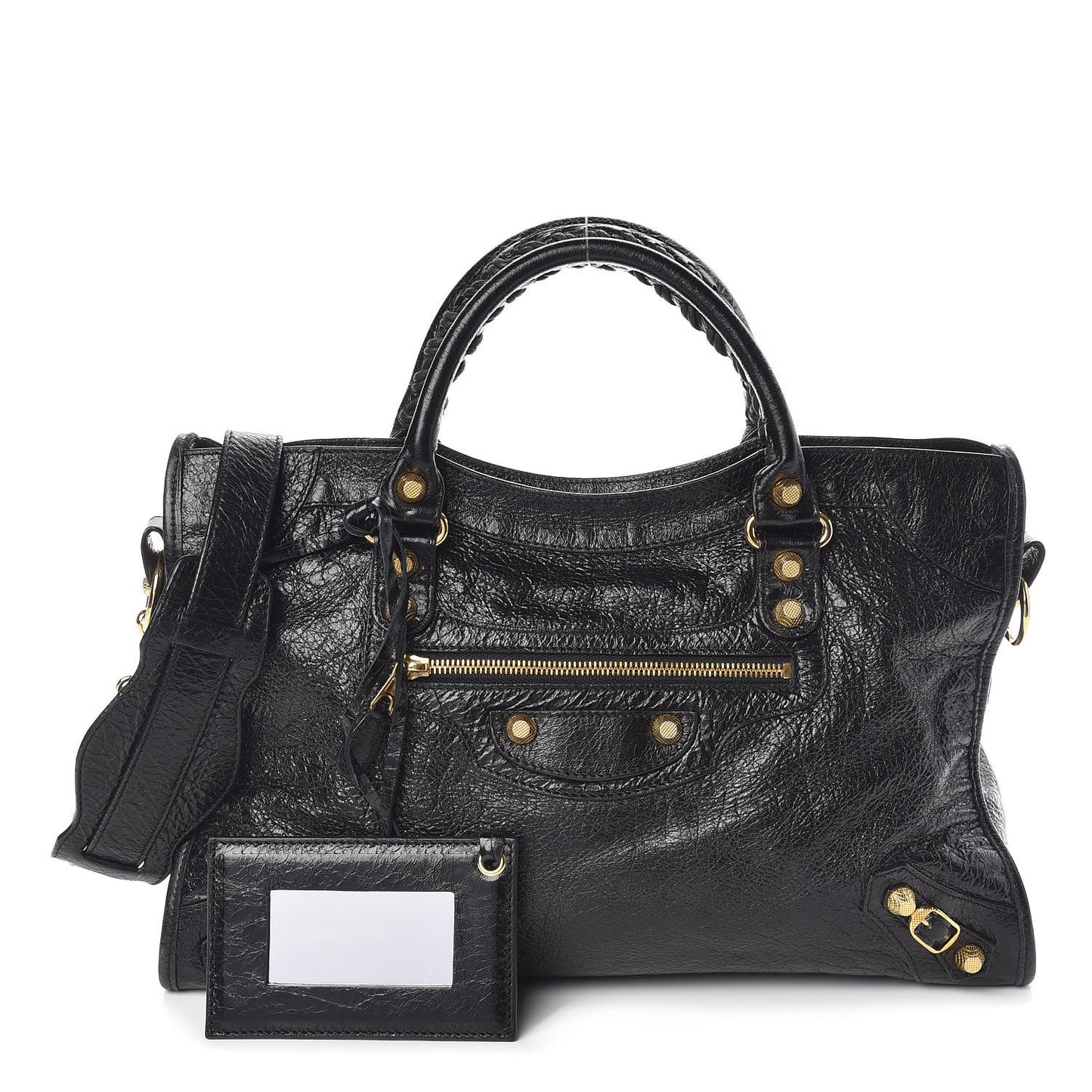 Agneau Giant 12 Gold Hardware City Black