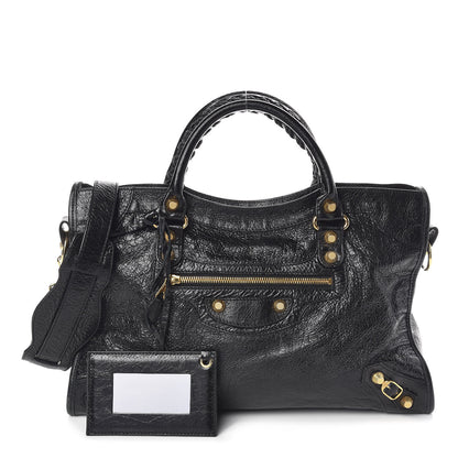 Balenciaga Agneau Giant 12 Gold Hardware City Black 2 of 18