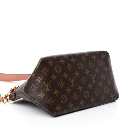 Louis Vuitton Monogram Beaubourg Hobo Mini Bordeaux Red Peach Safran Blue Jean Blue 4 of 10