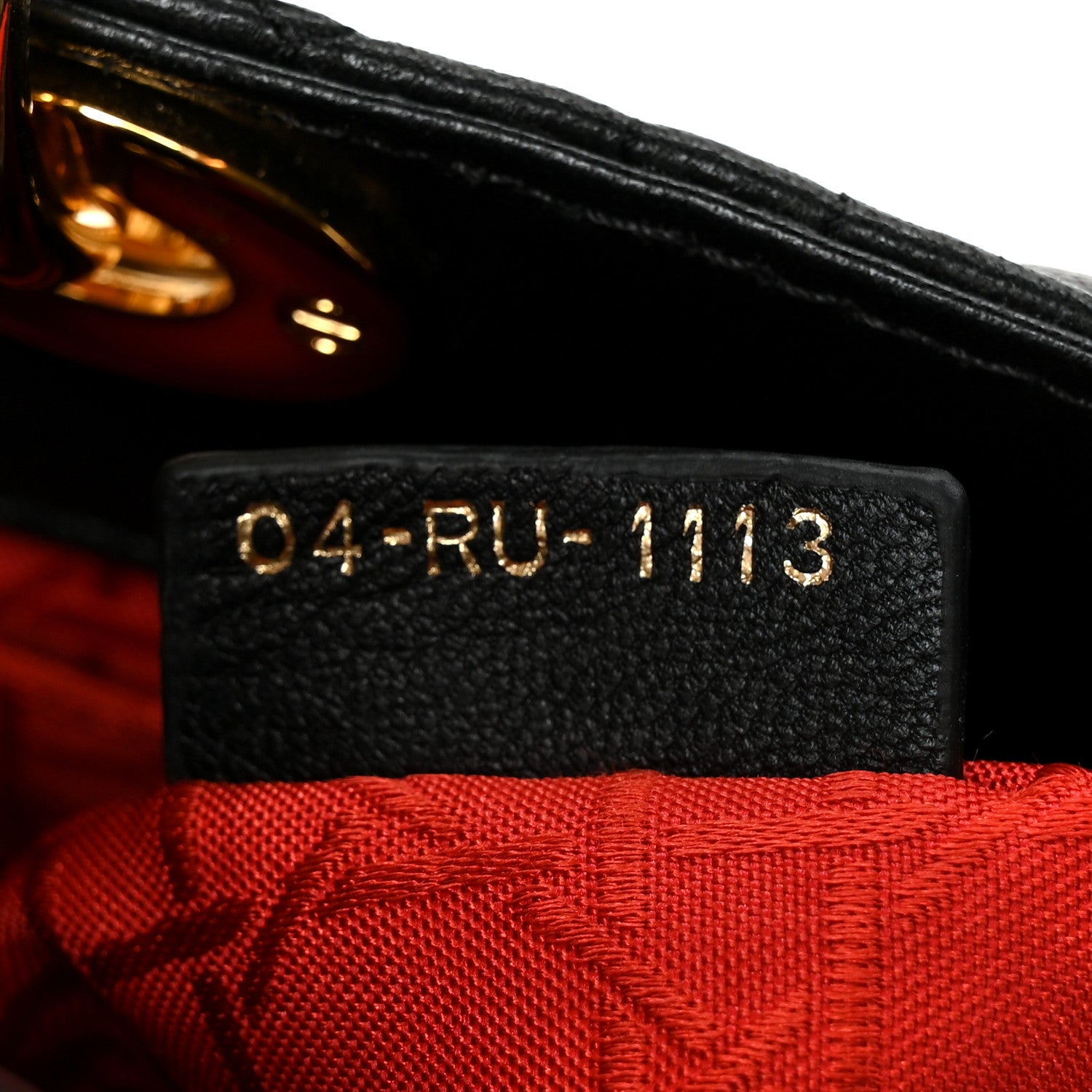 Christian Dior Lambskin Cannage Small Lady Dior Black 6 of 9