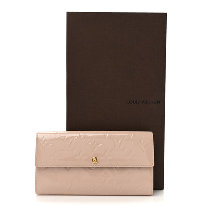 Louis Vuitton Vernis Sarah Wallet Rose Angelique 10 of 10