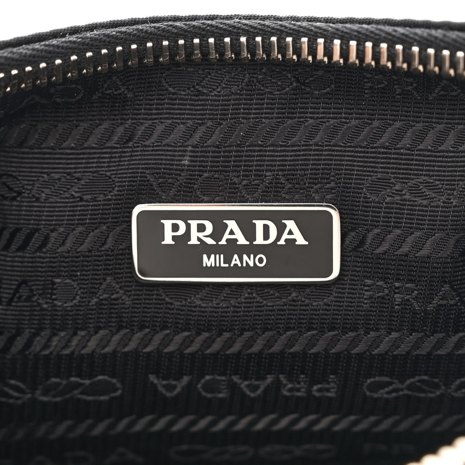 Prada Nylon Re-Edition 2005 Shoulder Bag Black 7 of 12