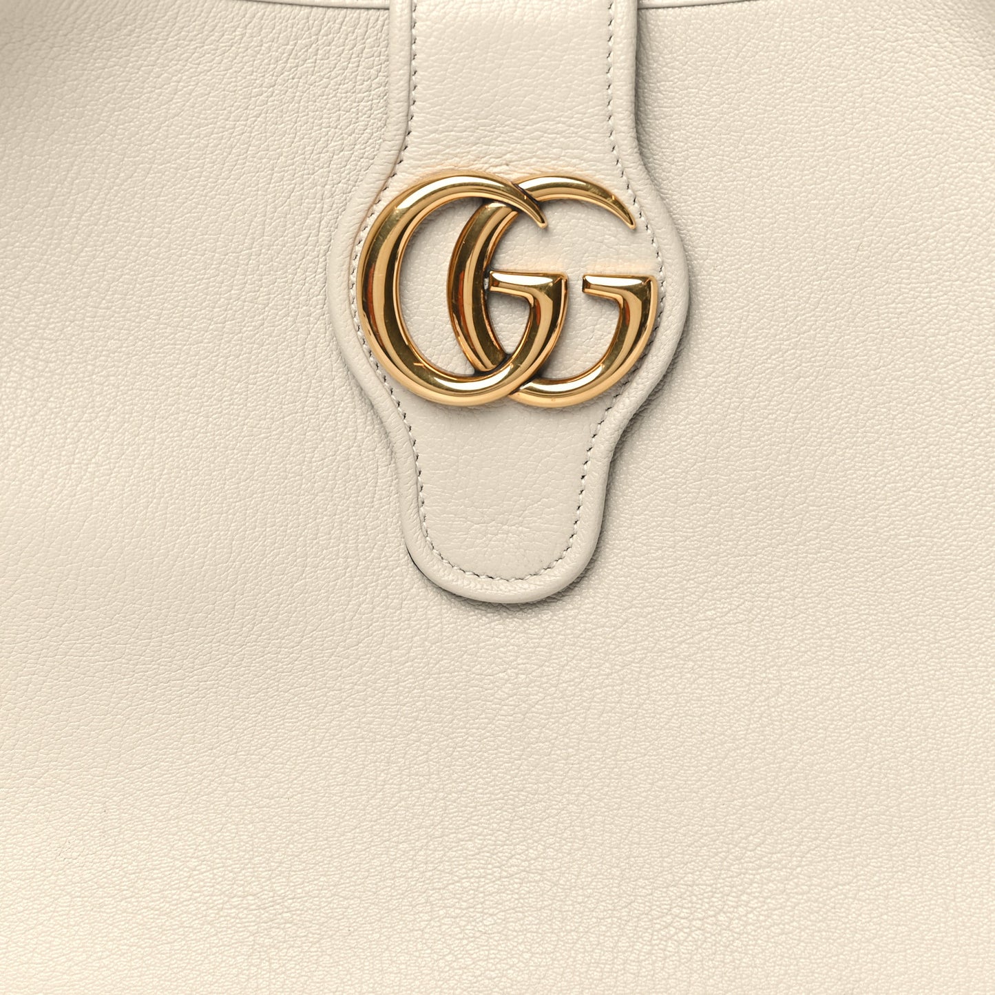 Goatskin Medium Aphrodite Shoulder Bag Mystic White