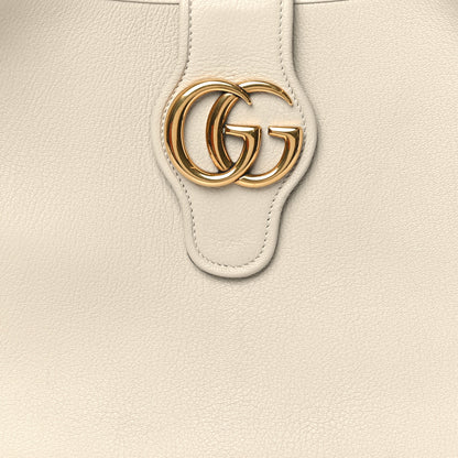 Gucci Goatskin Medium Aphrodite Shoulder Bag Mystic White 8 of 12