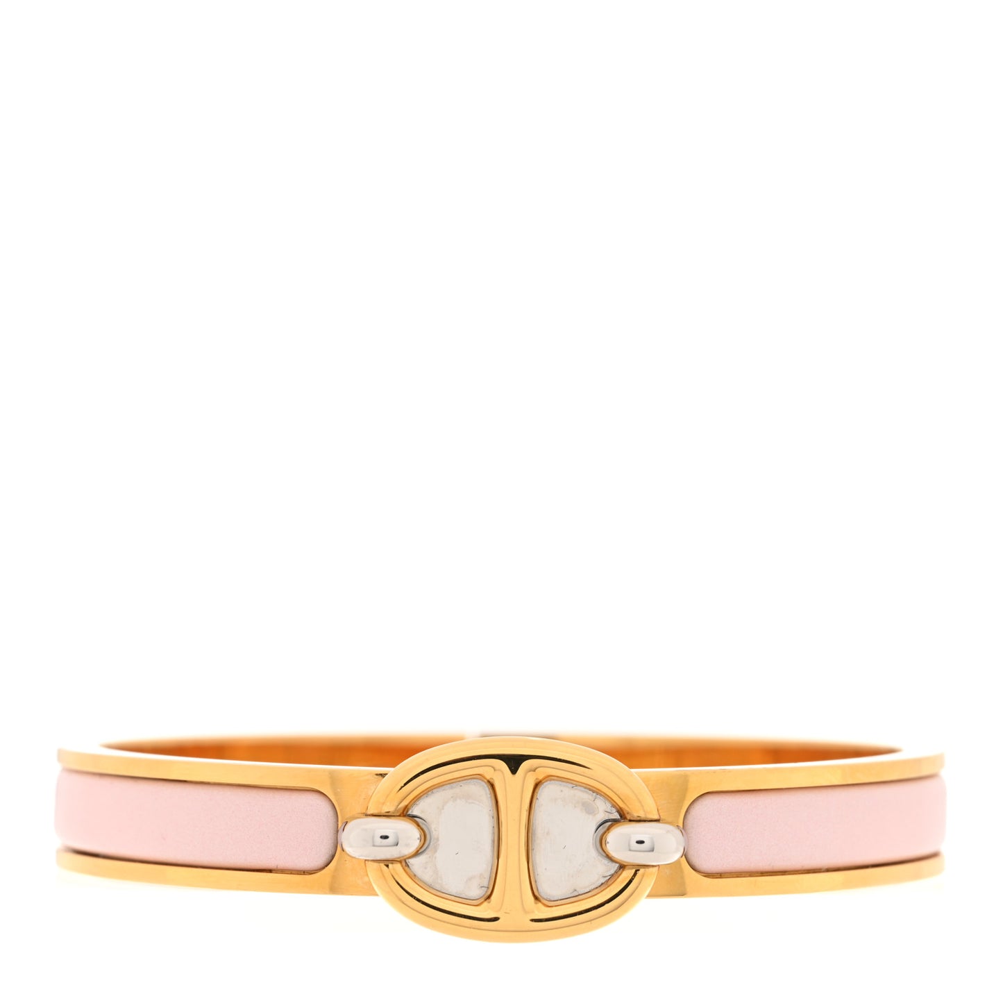 Enamel Mini Clic Chaine d'Ancre Bracelet PM Rose Candeur