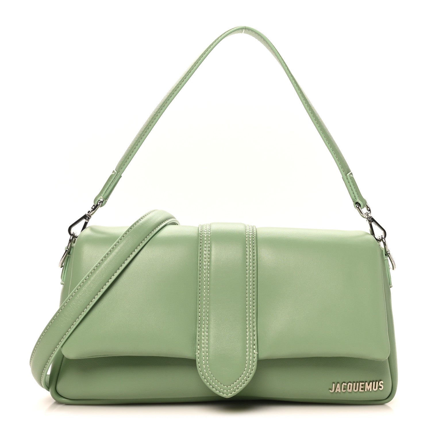 Jacquemus Padded Lambskin Le Bambimou Khaki 1 of 9