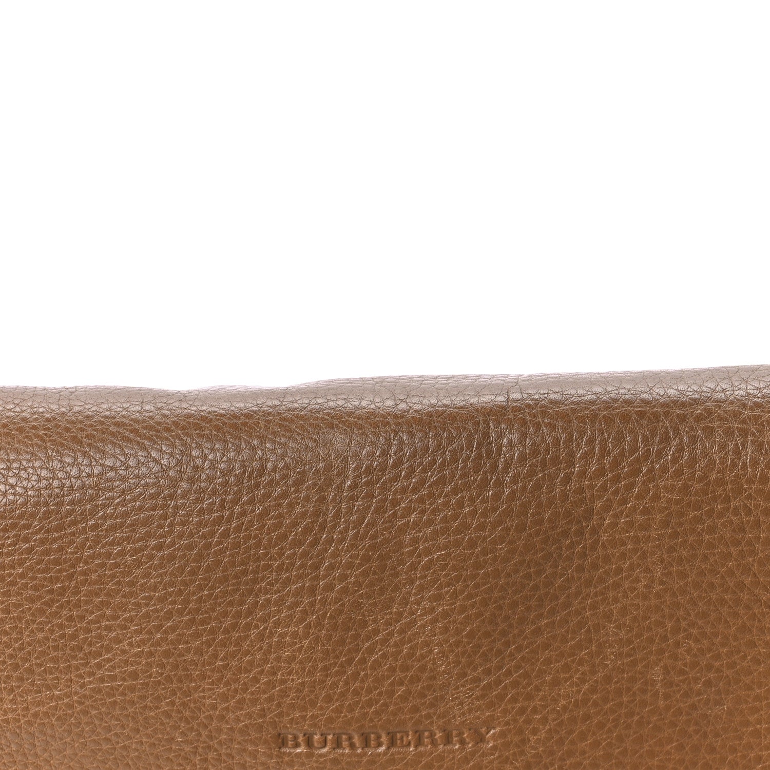 Burberry Mega Check Grainy Calfskin Small Gowan Messenger Bag Saddle Brown 21 of 24