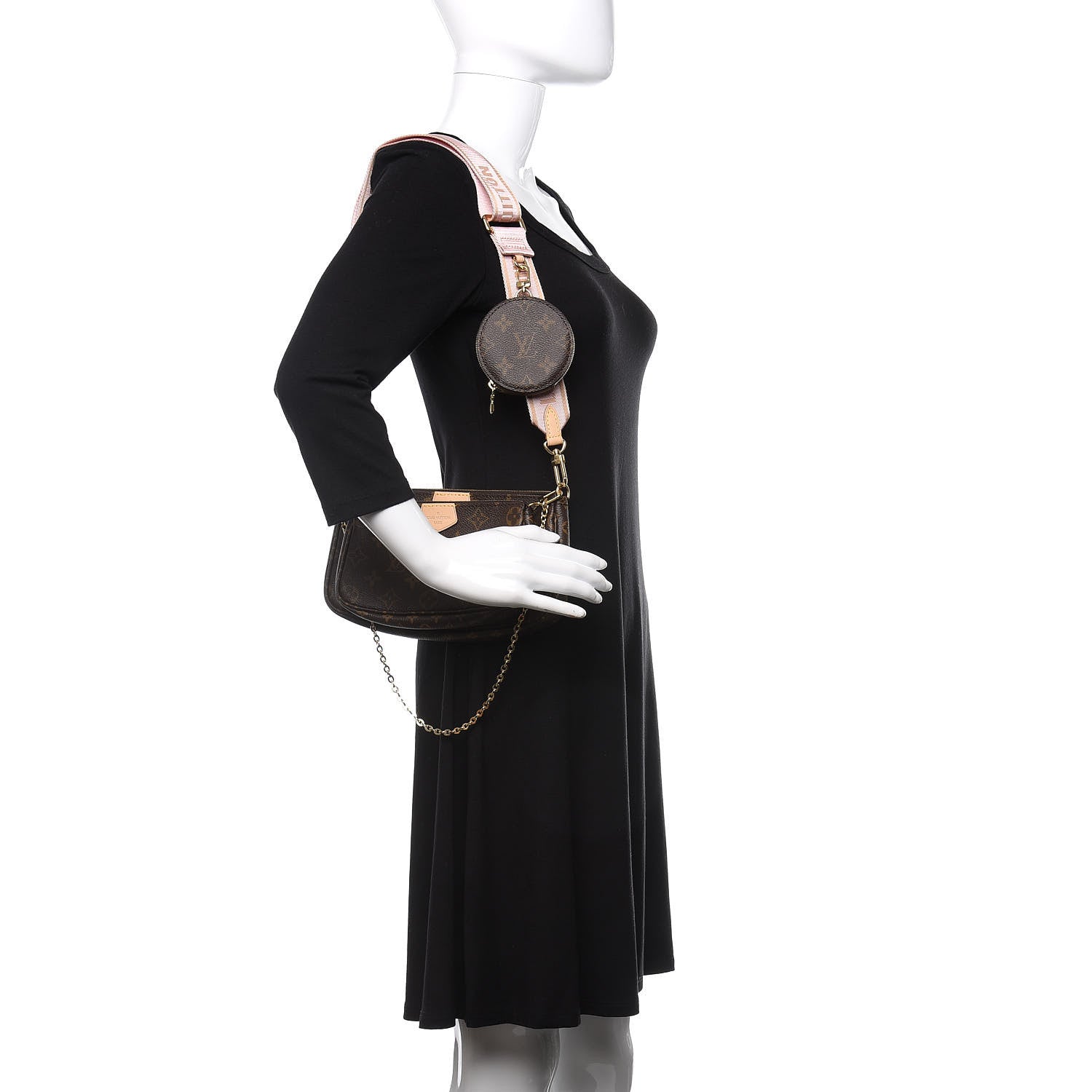 Louis Vuitton Monogram Multi Pochette Accessories Rose Clair 2 of 14
