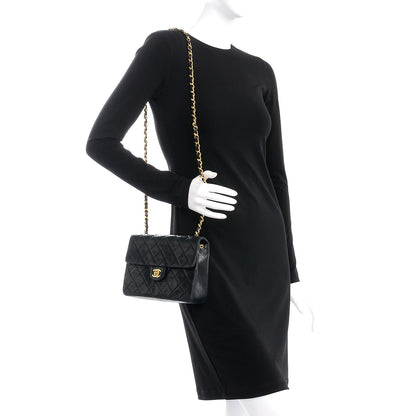 Chanel Lambskin Quilted Small Flap Black 2 of 8