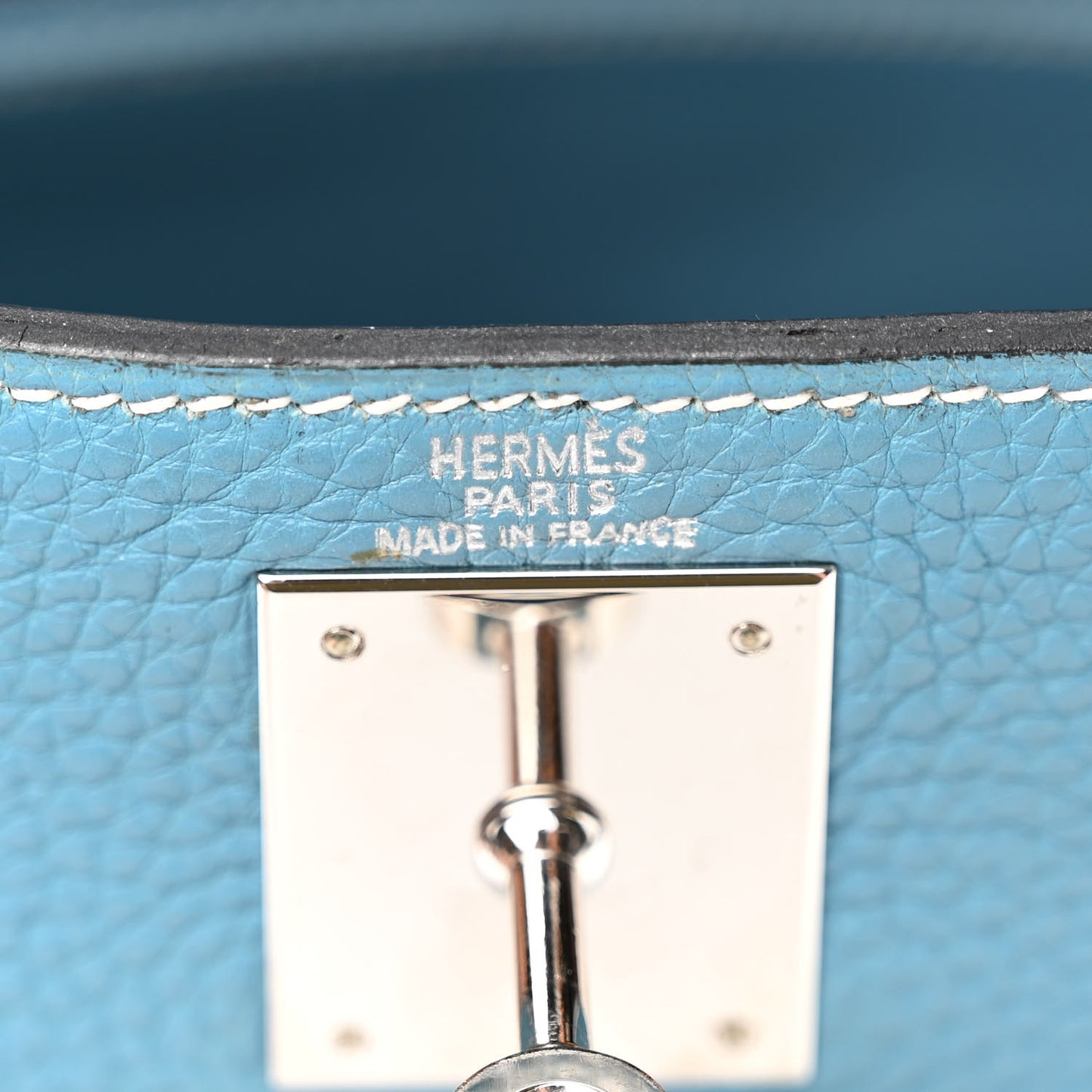 Togo Kelly Retourne 28 Blue Jean