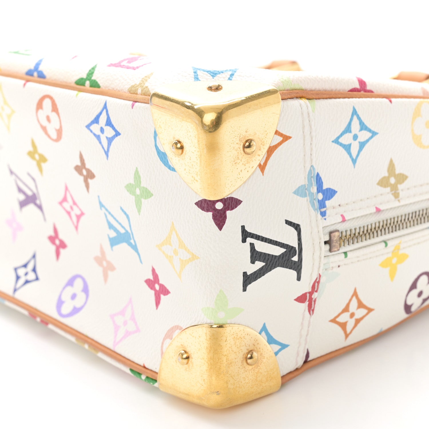 Louis Vuitton Monogram Multicolor Trouville White 9 of 12