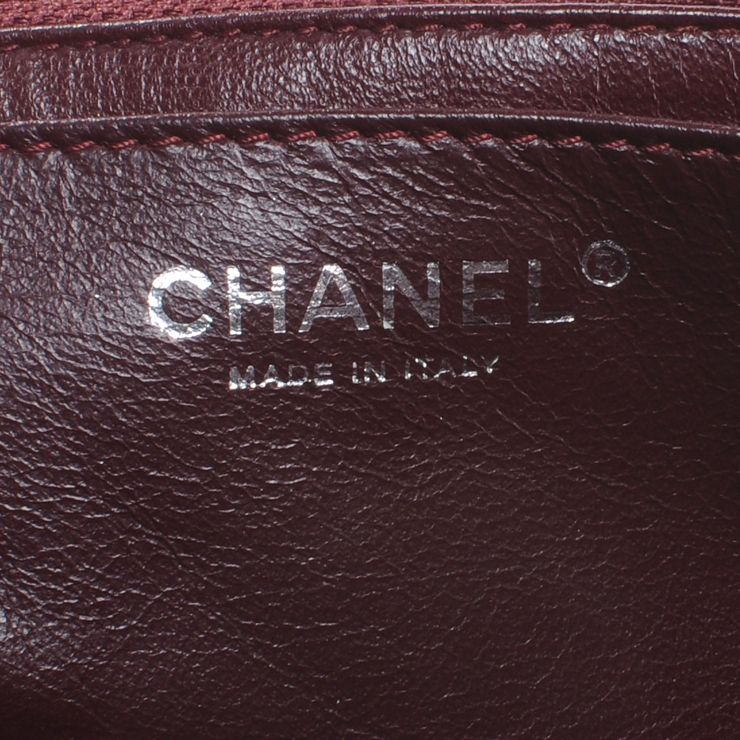 Chanel Lambskin Jumbo Single Flap Dark Red 6 of 7