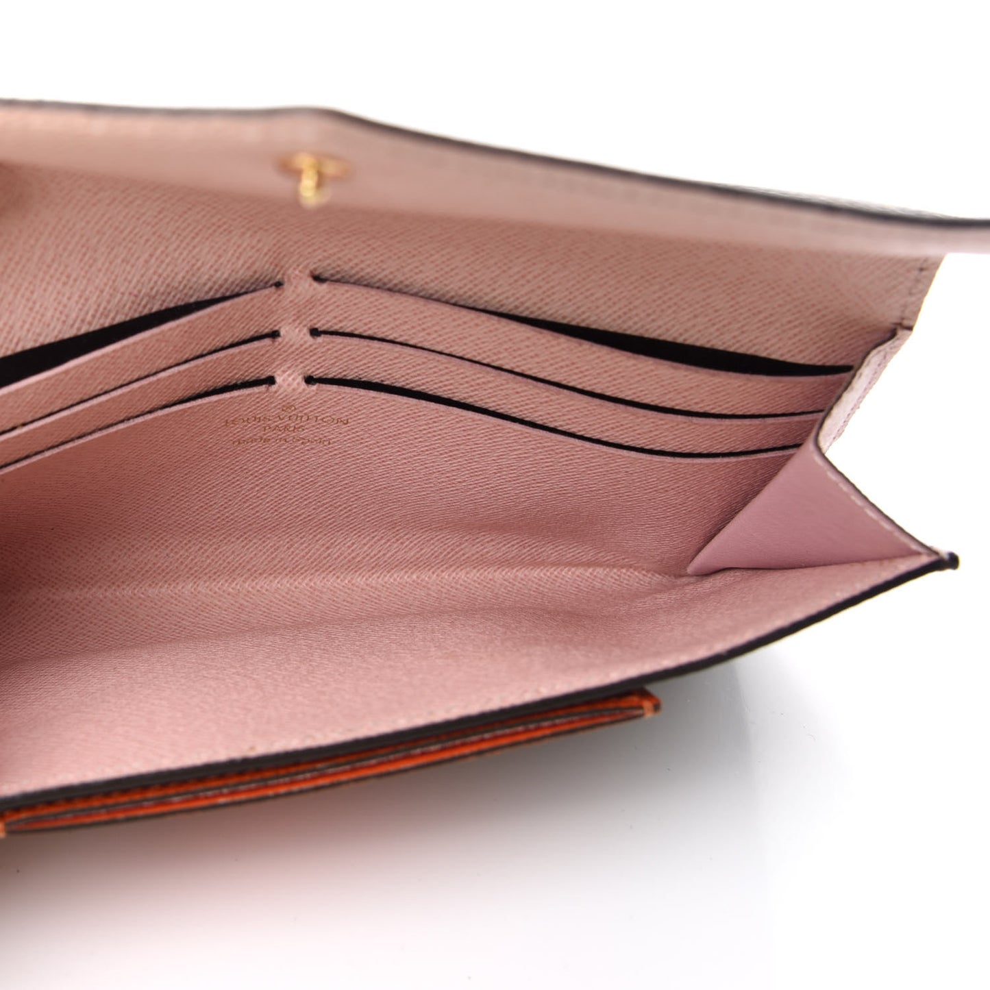 Monogram Jeanne Wallet Rose Ballerine