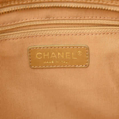 Chanel Caviar Quilted Petit Timeless Tote PTT Dark Beige 6 of 14