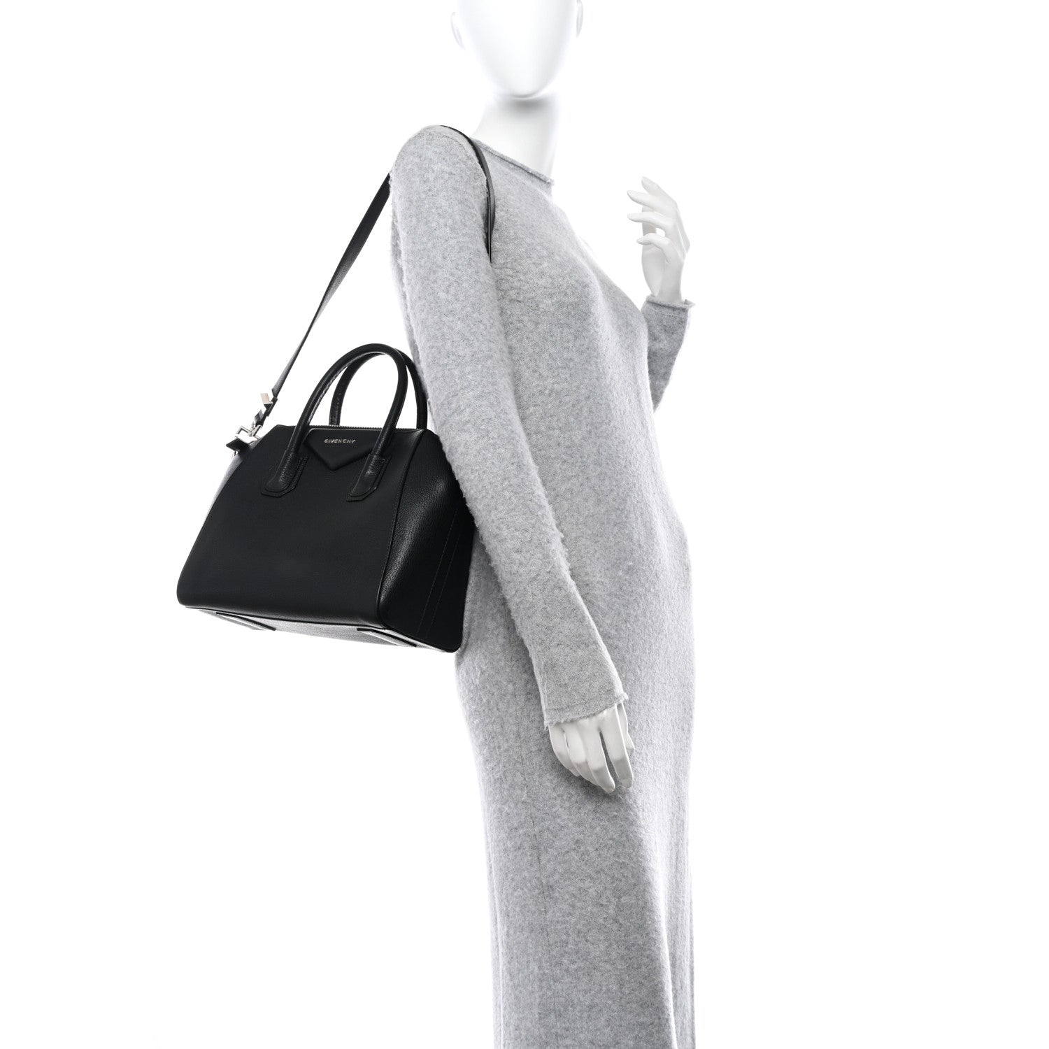 Givenchy Sugar Goatskin Small Antigona Black 2 of 15