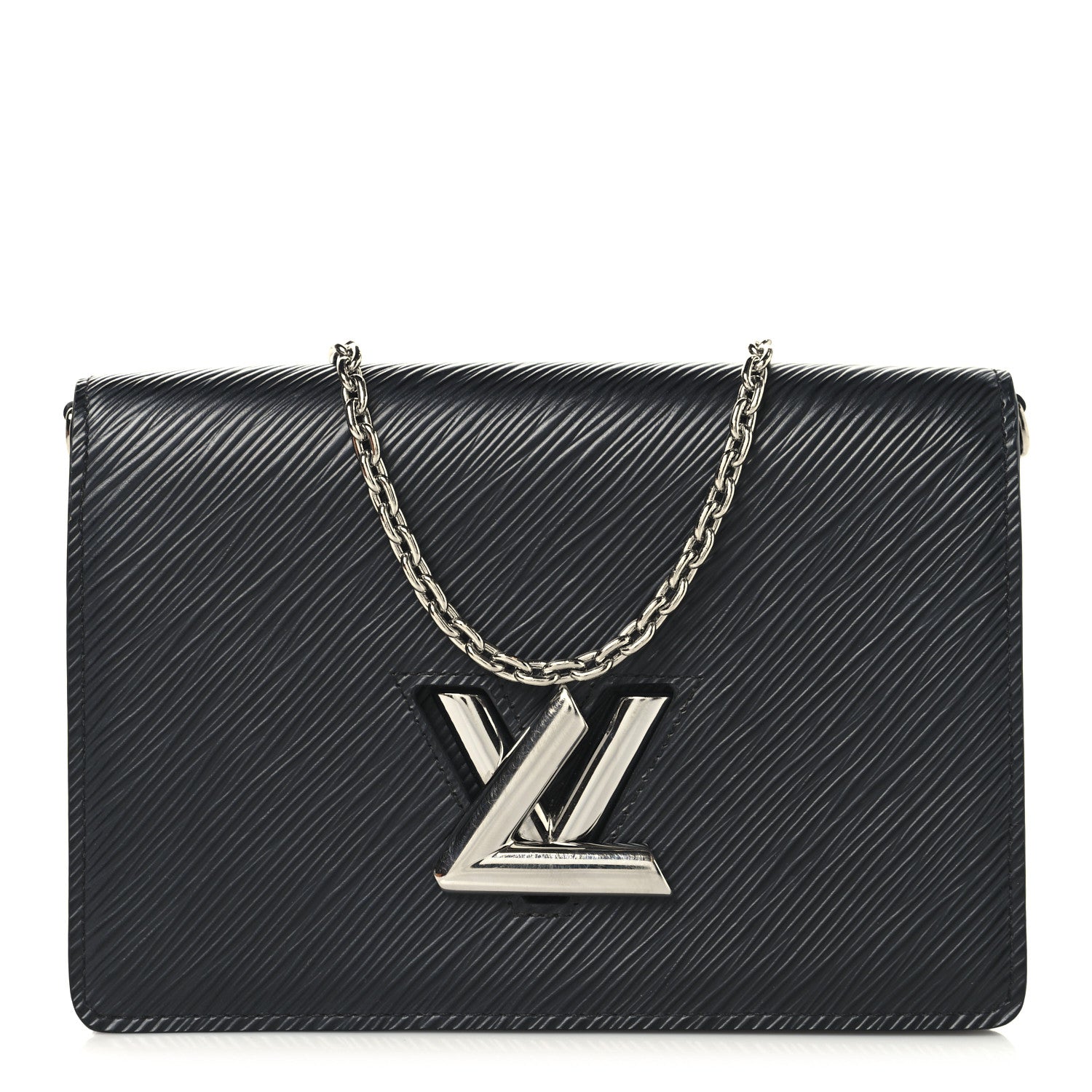Louis Vuitton Epi Twist Belt Chain Wallet Black 1 of 10