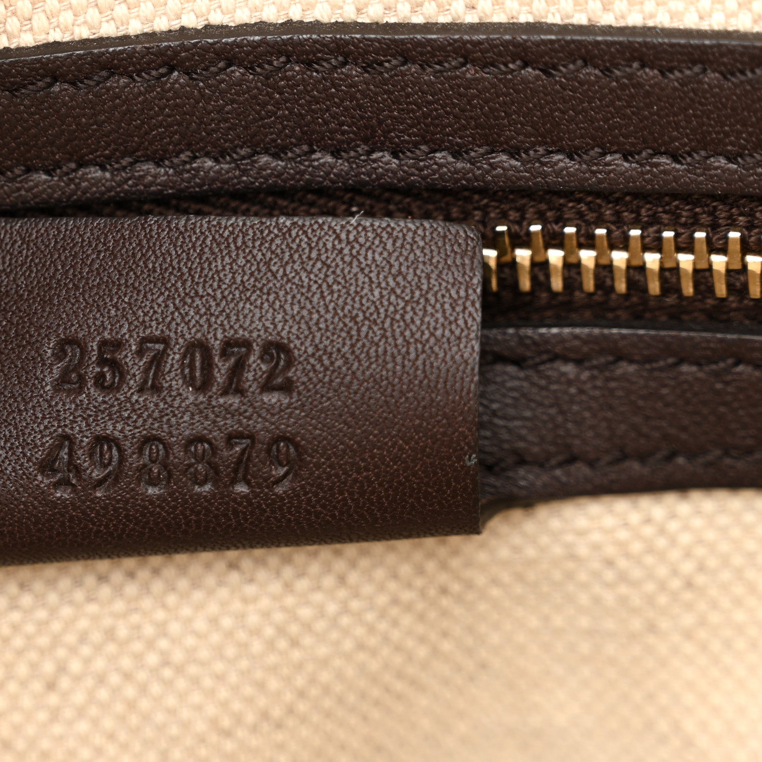 Gucci Guccissima Small Lovely Heart Messenger  Dark Brown 7 of 15