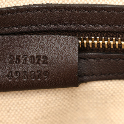 Gucci Guccissima Small Lovely Heart Messenger  Dark Brown 7 of 15