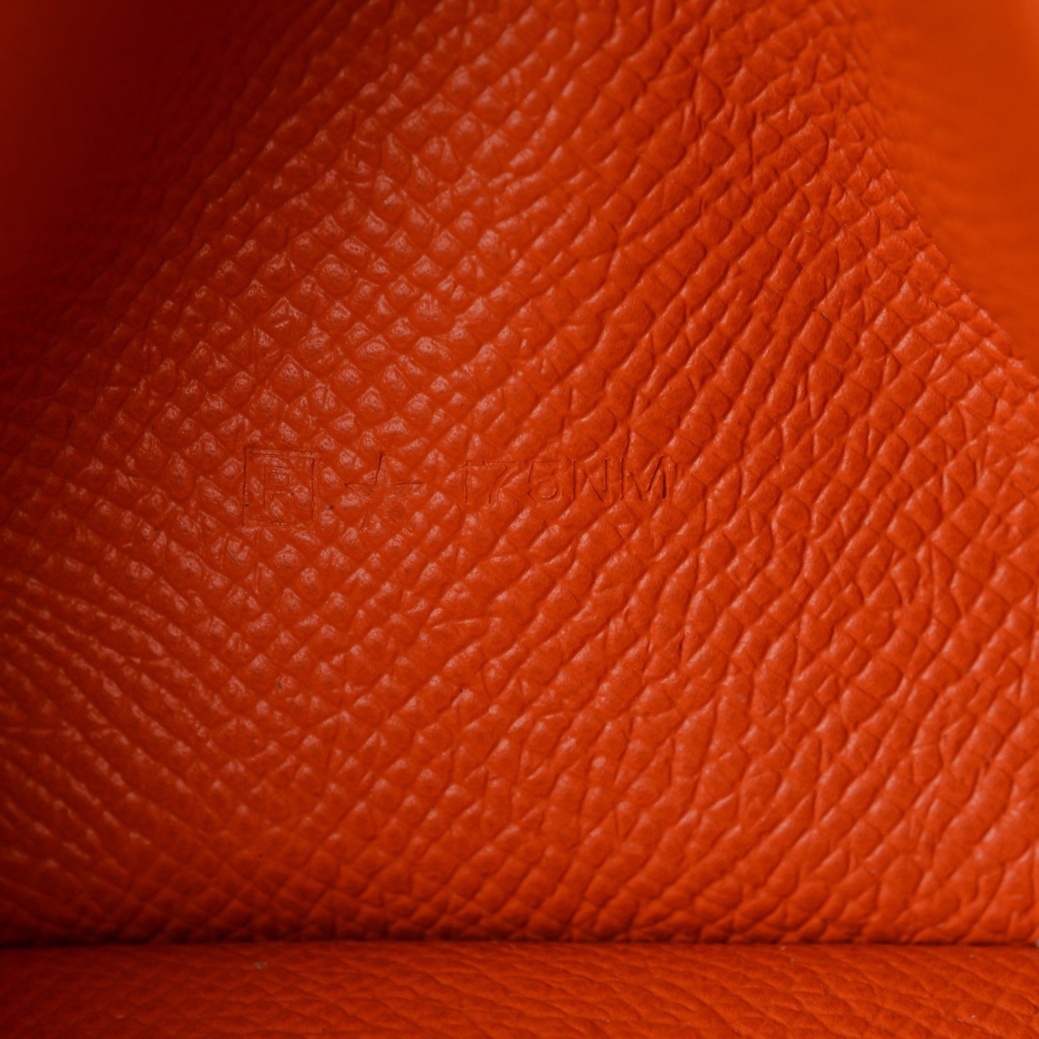 Hermes Epsom Bearn Wallet Orange 11 of 12