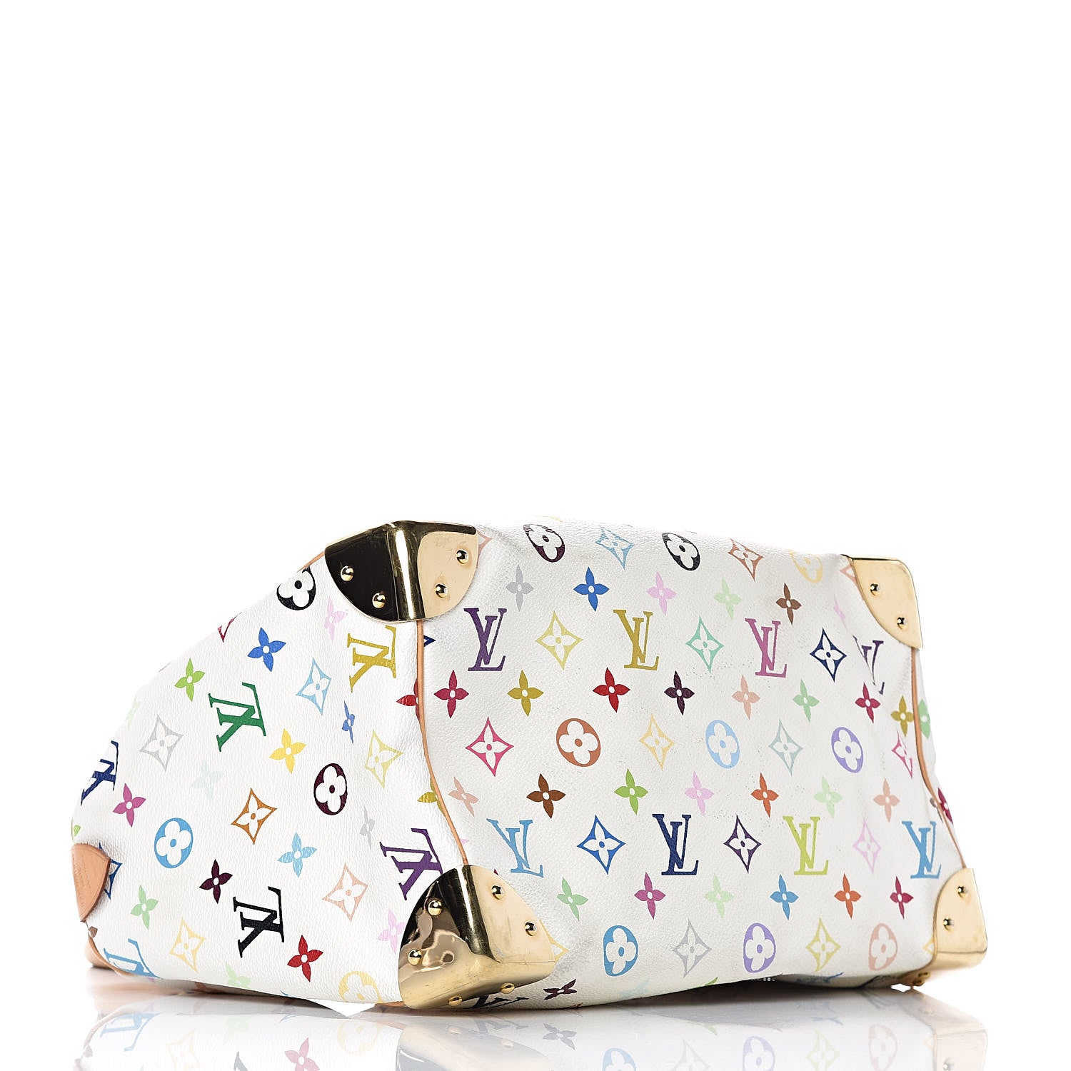 Louis Vuitton Monogram Multicolor Speedy 30 White 4 of 14
