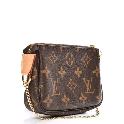 Louis Vuitton Monogram Mini Pochette Accessories 3 of 8