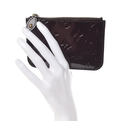 Louis Vuitton Vernis Key Pouch NM Amarante 2 of 8
