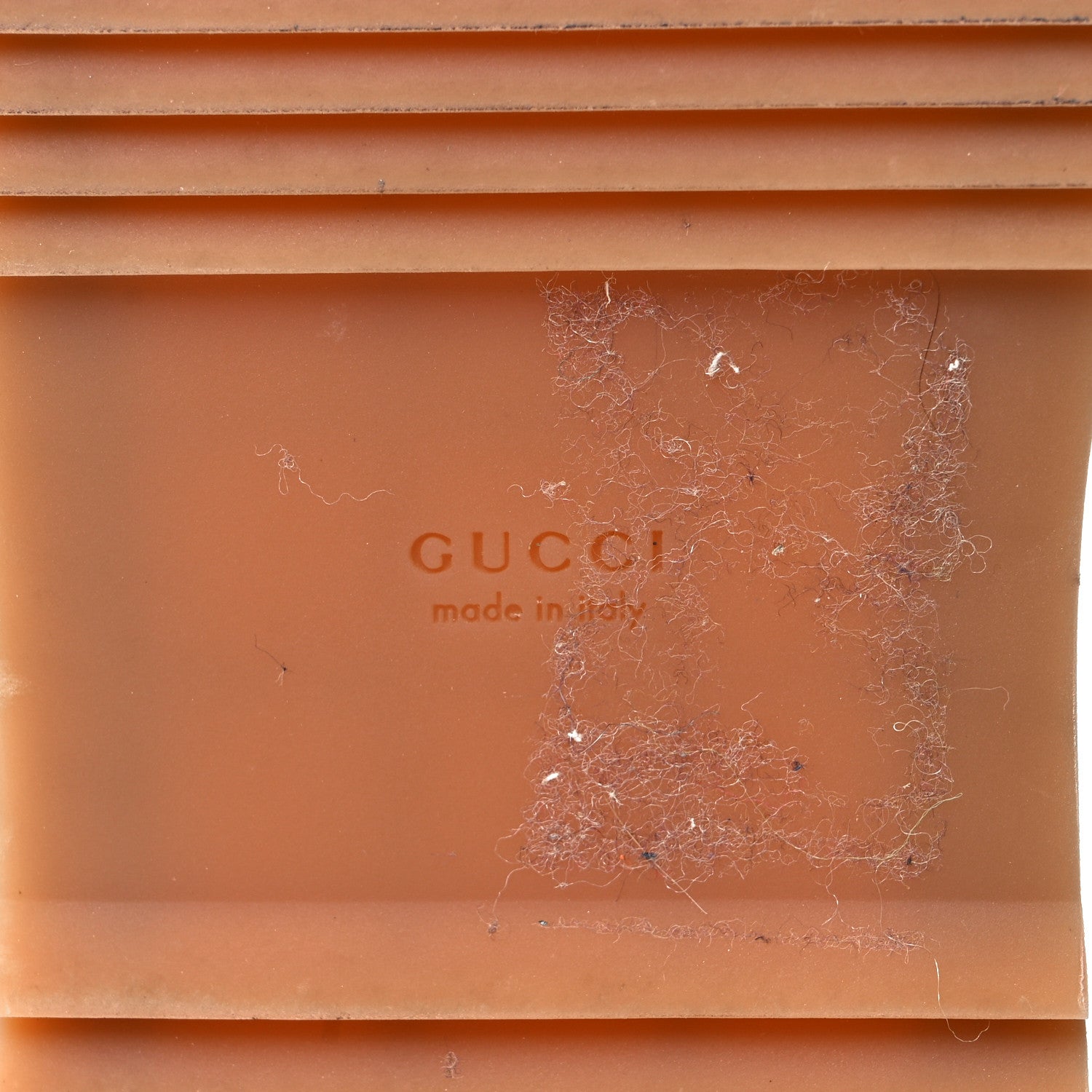 Gucci New Denim GG Monogram Angelina Platform 55mm Slide Sandals 38.5 Blue Tea 6 of 8