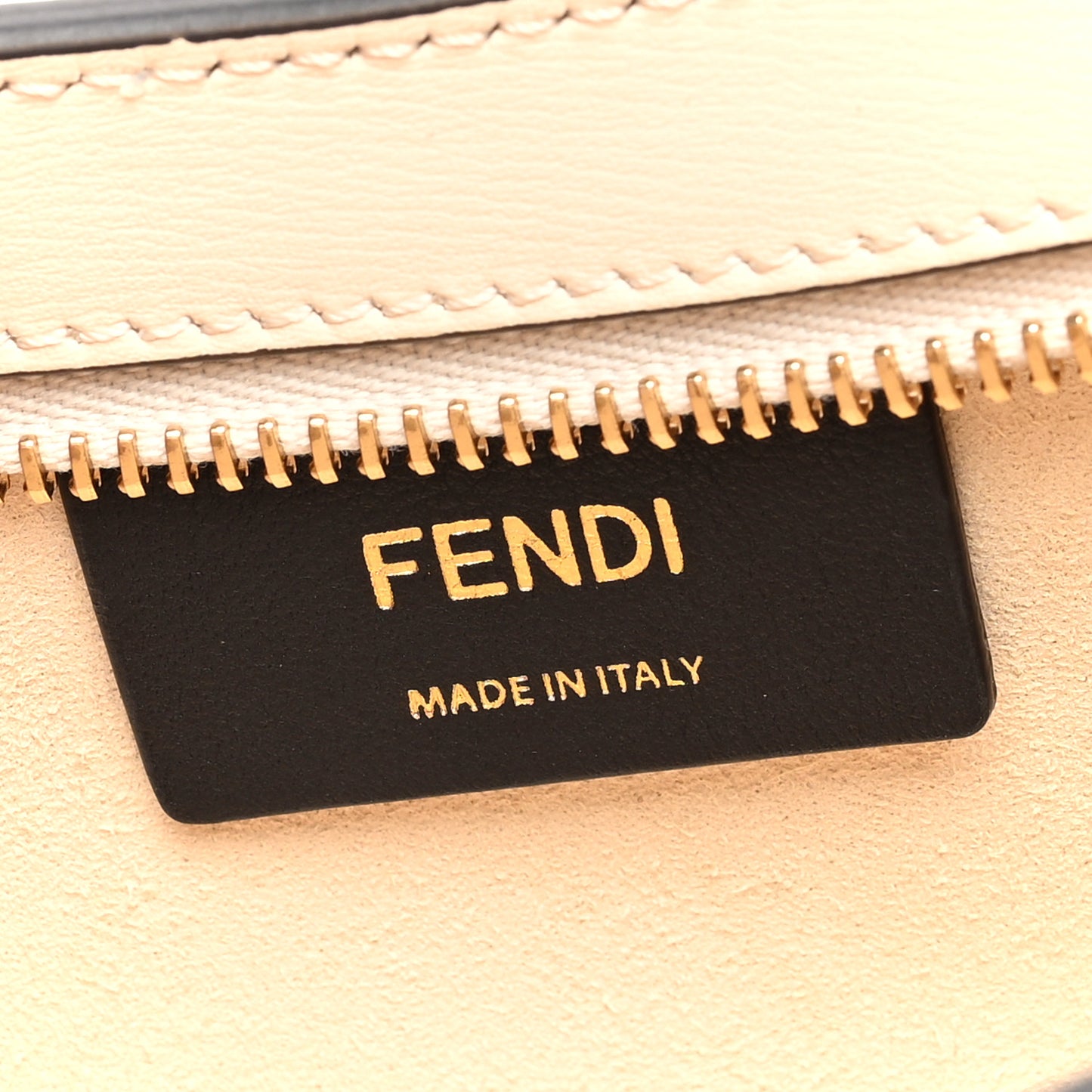 Vitello Queen Palmellato Fendi O'Lock Swing Camelia