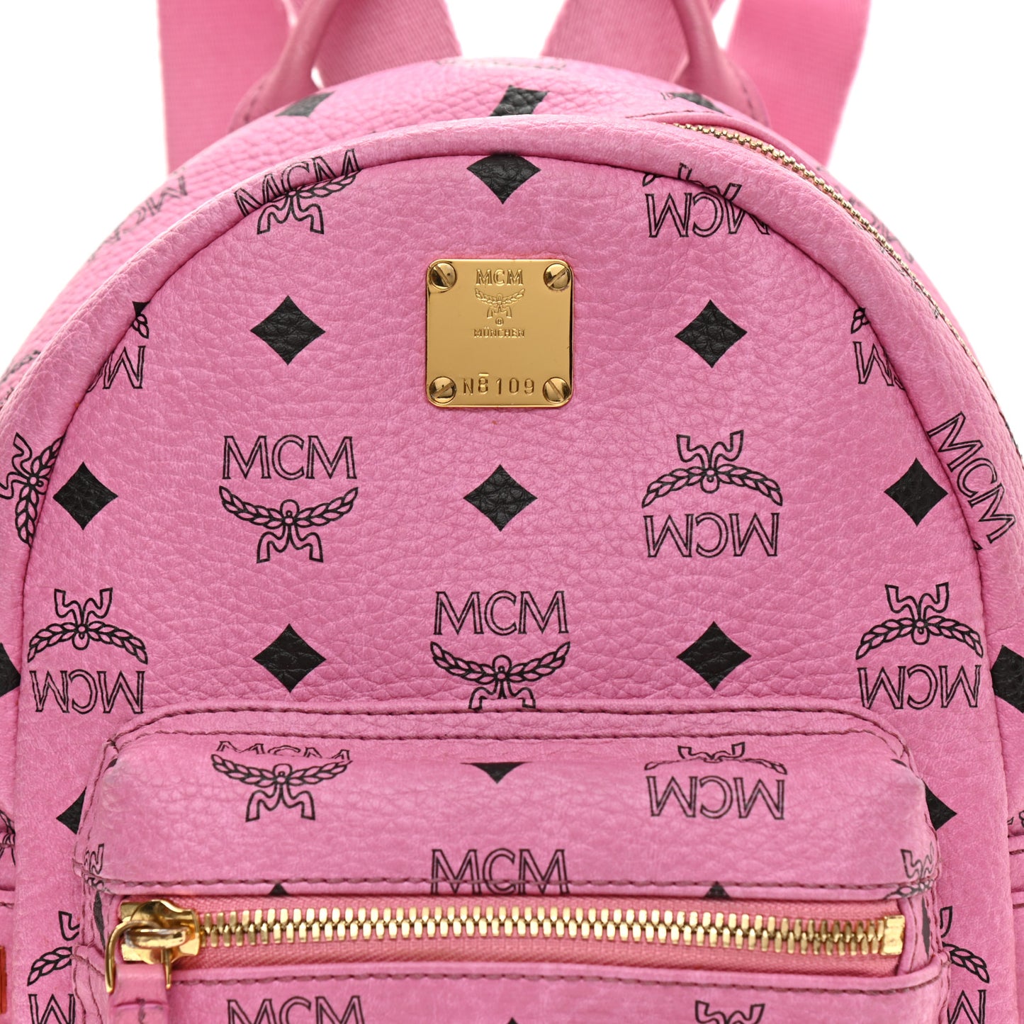 Visetos Side Stud Small Stark Backpack Pink
