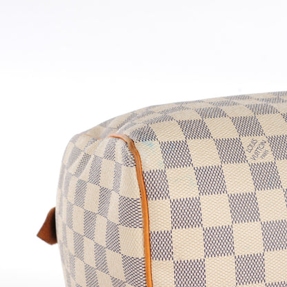 Louis Vuitton Damier Azur Speedy 30 12 of 14