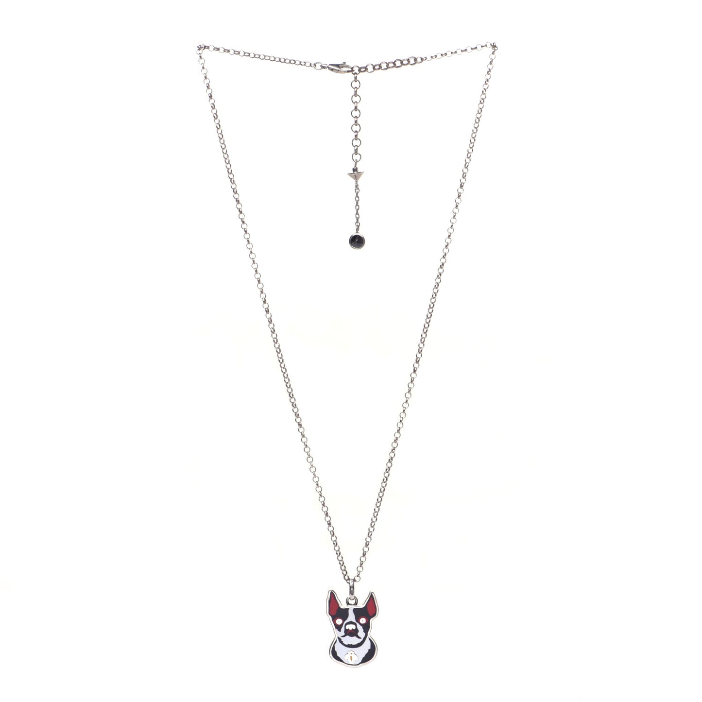 Sterling Silver Orso Pendant Necklace