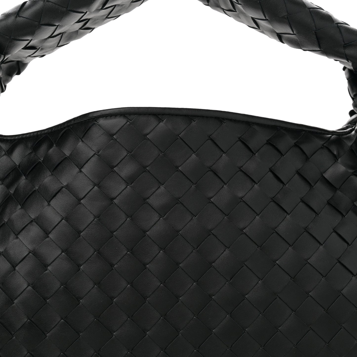 Calfskin Intrecciato Small Black