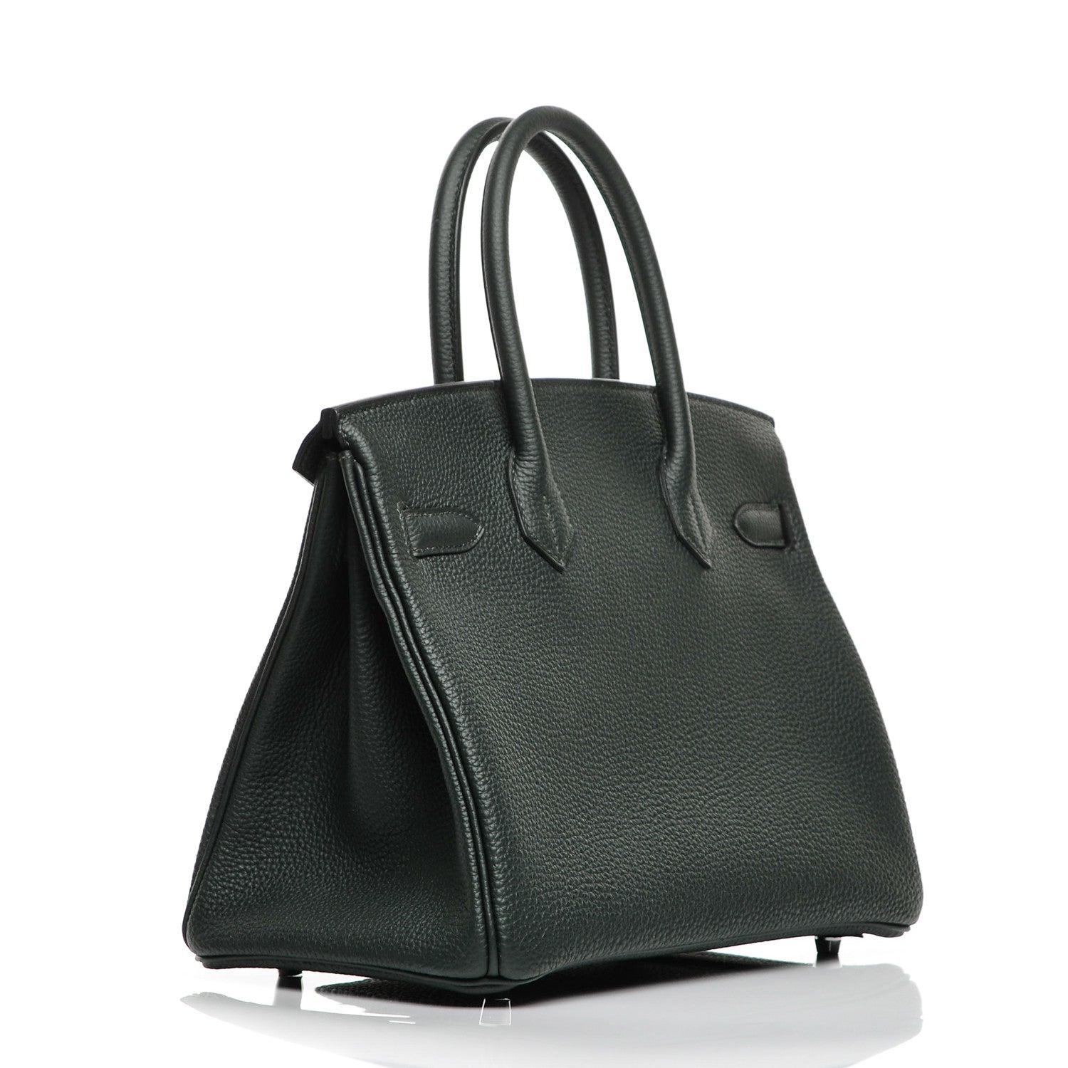 Hermes Togo Birkin 30 Vert Fonce 3 of 33