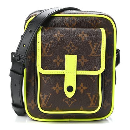 Louis Vuitton Monogram Macassar Christopher Wearable Wallet Fluorescent Yellow 1 of 9