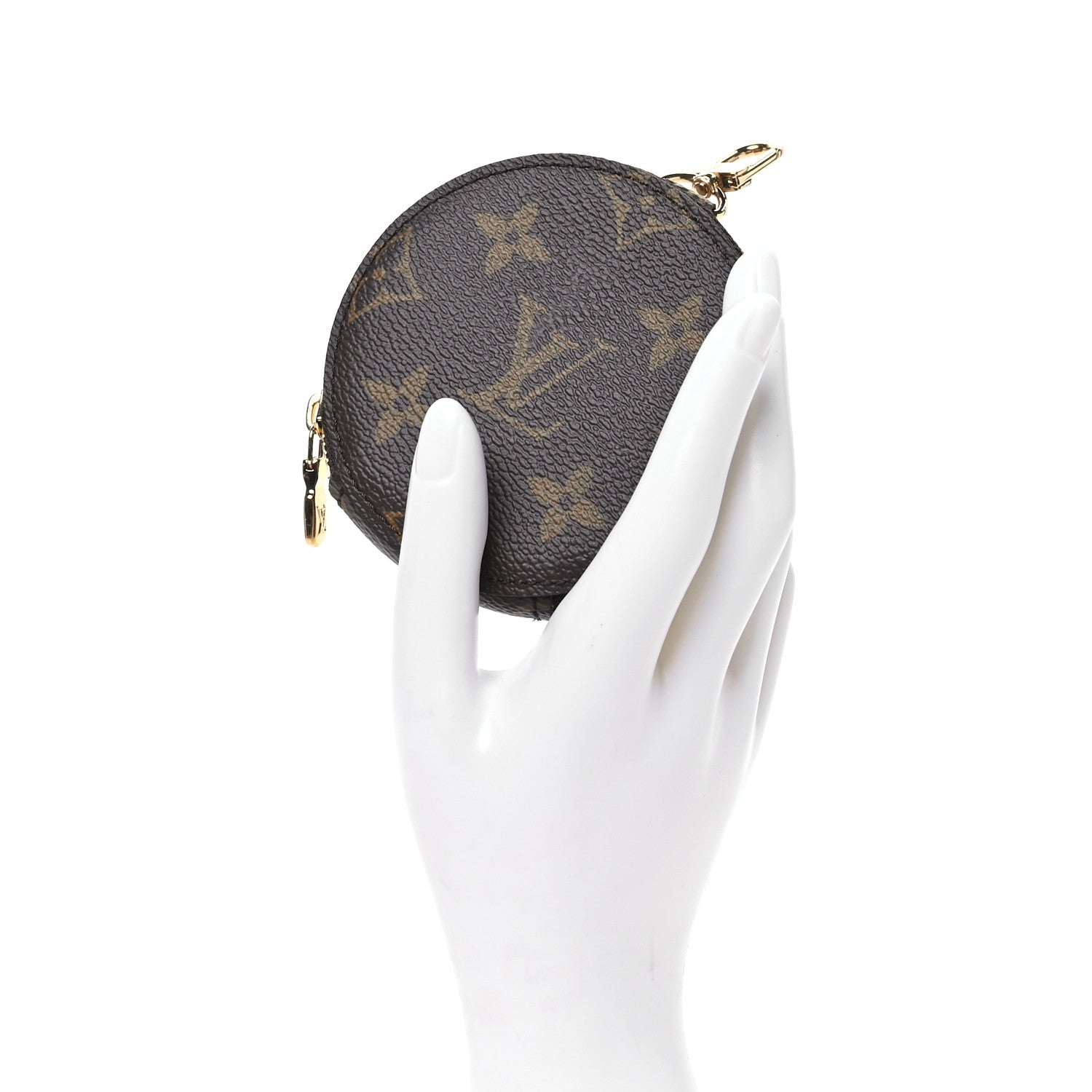 Louis Vuitton Monogram Multi Pochette Accessories Round Coin Purse 2 of 6