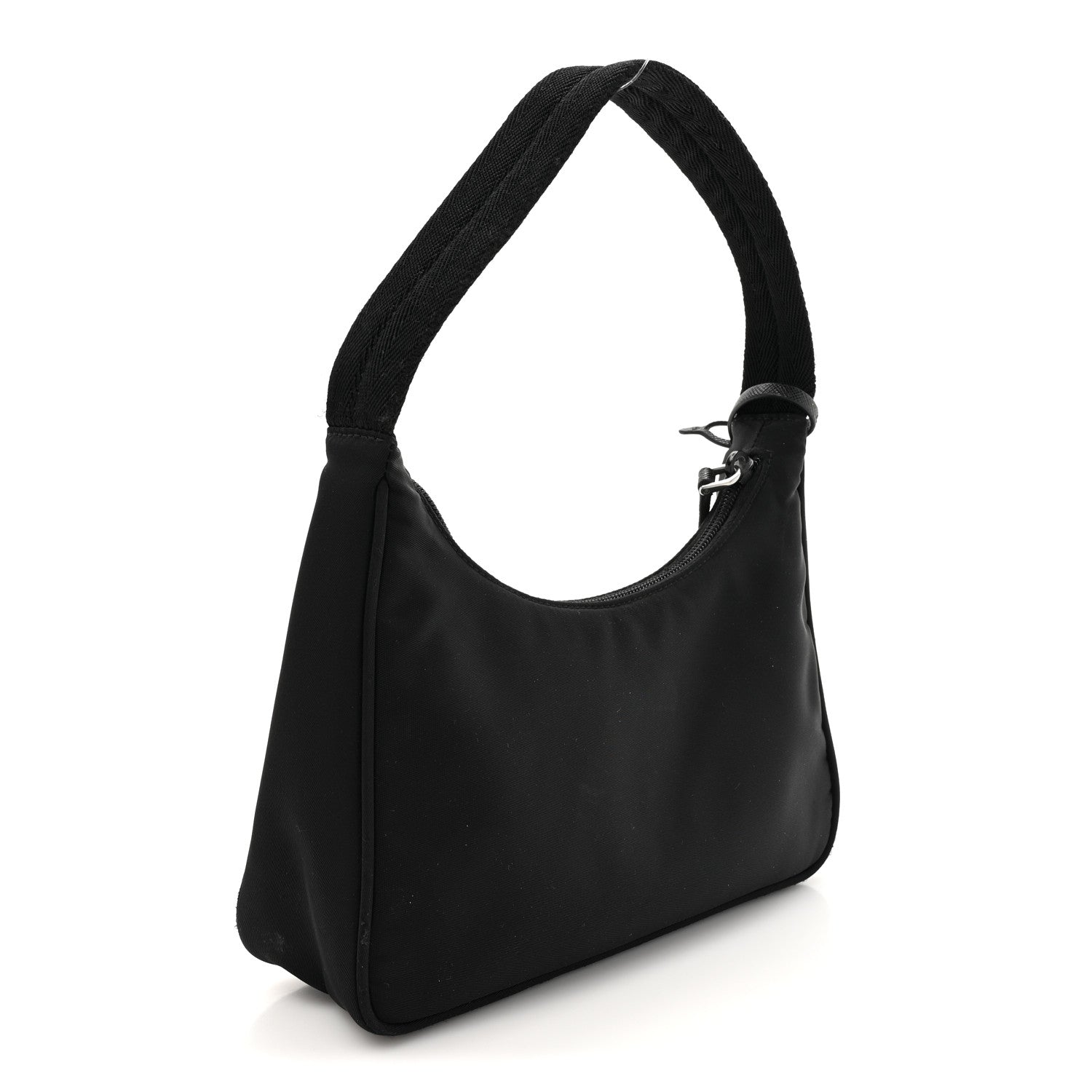 Prada Tessuto Nylon Mini Re-Edition 2000 Bag Black 3 of 9