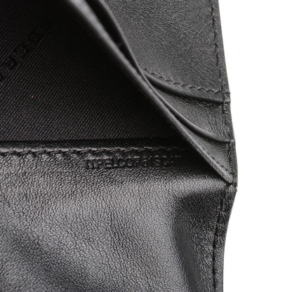 Burberry Calfskin Horseferry Check Porter Continental Wallet Black 7 of 7