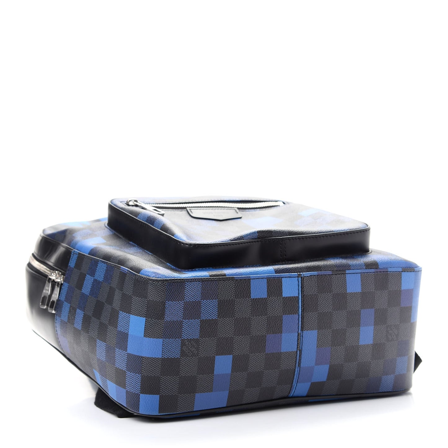 Damier Graphite Pixel Josh Backpack Blue