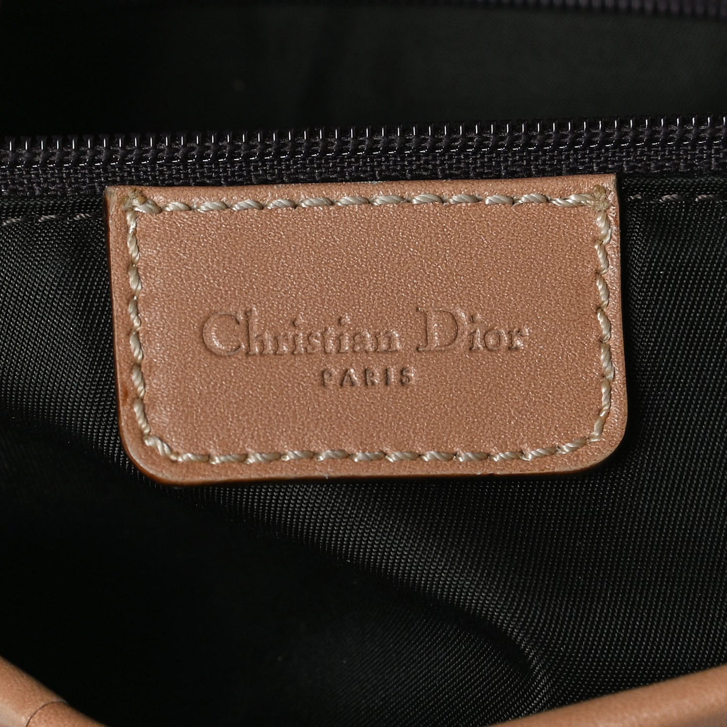 Monogram Saddle Bag Brown