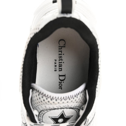 Christian Dior Technical Mesh Dior Chrono Sneakers 37 White Black 7 of 10