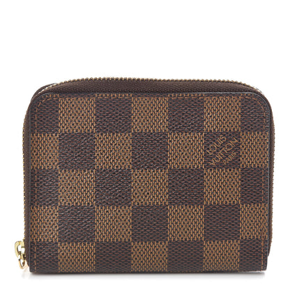 Louis Vuitton Damier Ebene Zippy Coin Purse 1 of 6