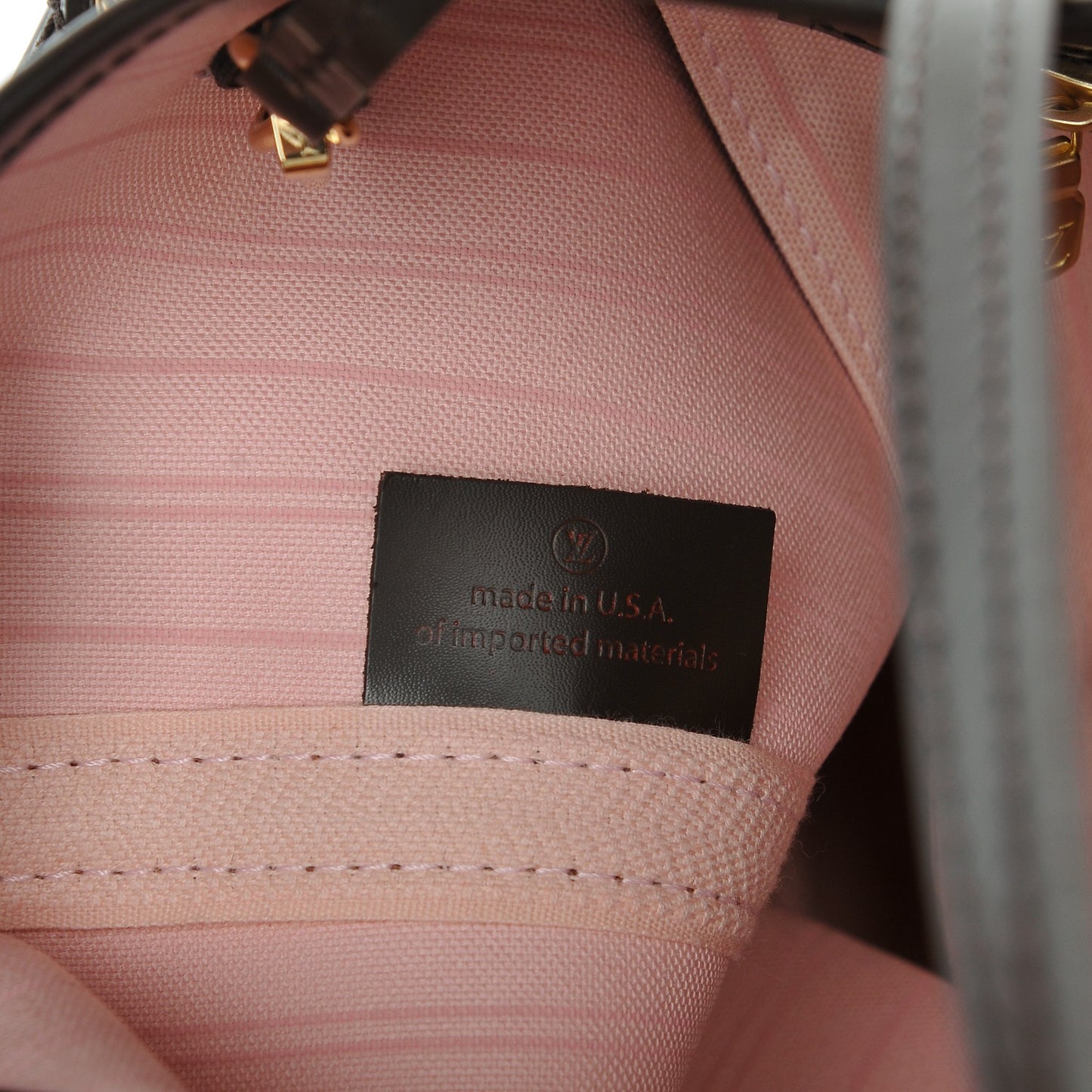 Damier Ebene Neo Neverfull MM Rose Ballerine